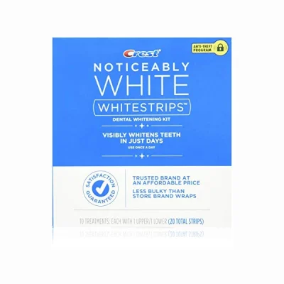 paski Crest Whitestrips Noticeable White dla początkujących