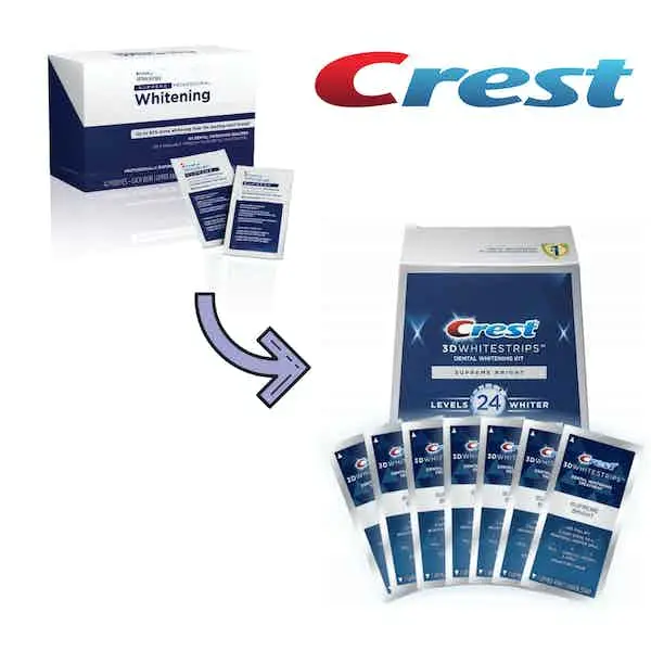 Paski wybielające Crest Supreme Bright - obrazek 2
